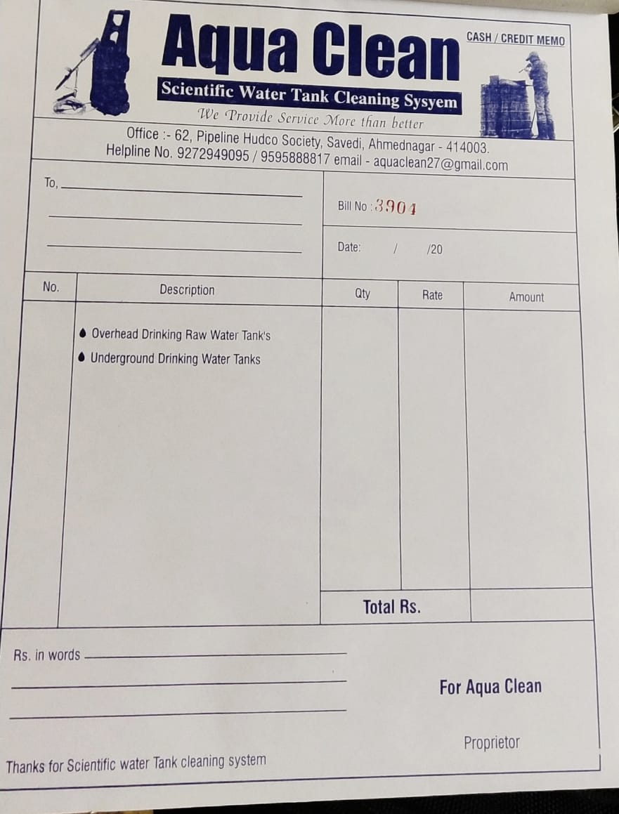 water tank cleaning services ahmednagar